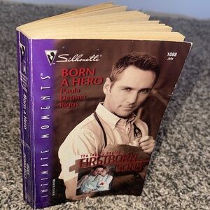 Paperback Book Born a Hero the legacy begins Firstborn sons Paula Detmer Riggs